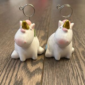 NEW Unicorn Photo or Place Card Holder